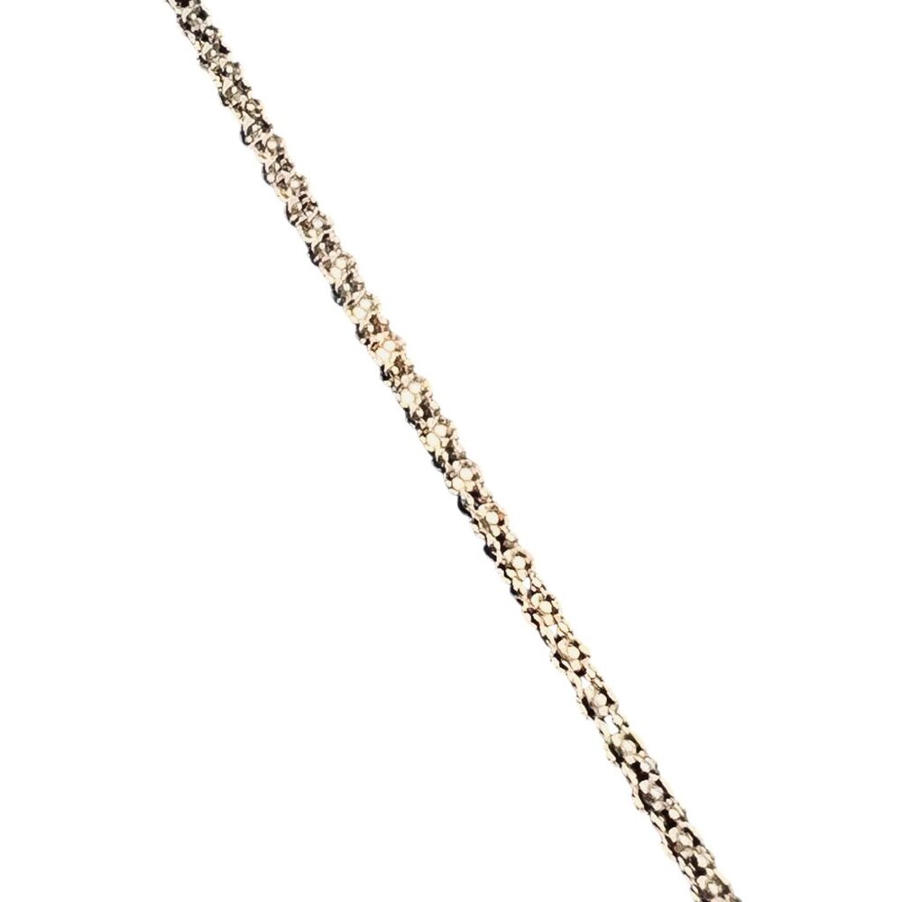 Monet Gold Tone Byzantine Chain Necklace W/ Blue Green Semi Precious Pendant (62 - Picture 4 of 8